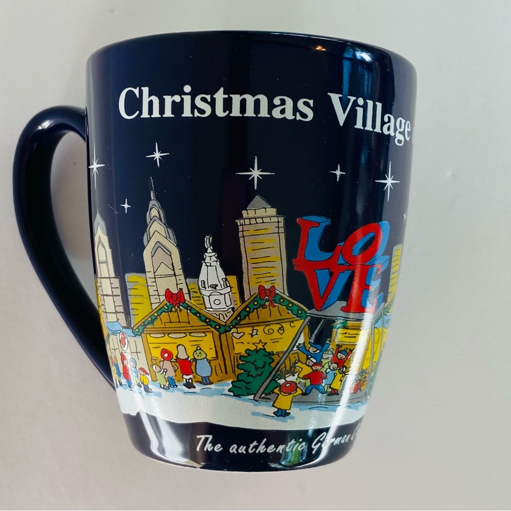 Christmas Village in Philadelphia Mug - The authentic German Christmas Market